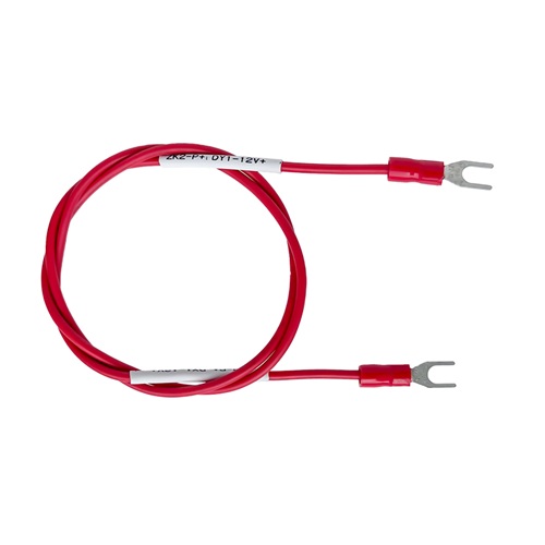 UL1015 16AWG red wire with terminals