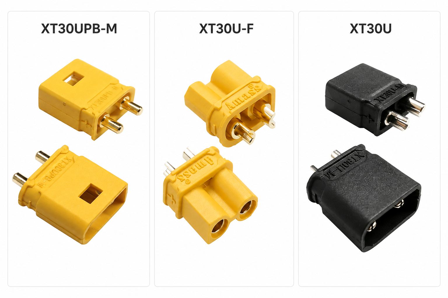 XT30U Battery Connector XT30U Battery Connector